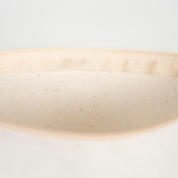 Custom Sublimation Printed Laminated Cotton Clutch Pouch – 8" × 6" (21 ×15 cm) - Pamusan.com