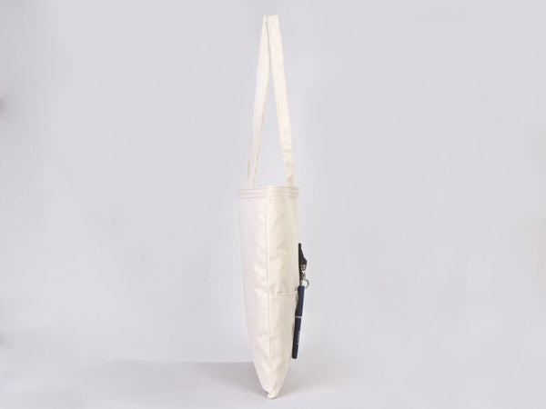 Custom Tote Bag 14"W x 16"H – Wholesale Cotton Shopping Bag with Logo Print - Pamusan.com