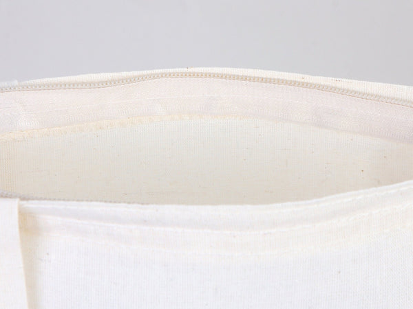 Custom Tote Bags with Zipper – 14"x16" Cotton Cloth Bags, Wholesale Options - Pamusan.com