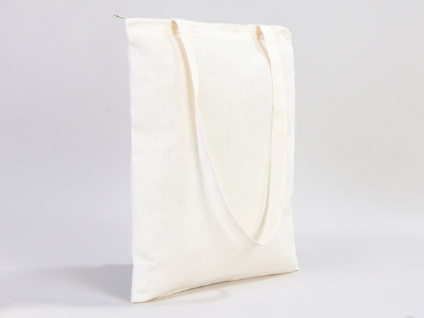 Custom Tote Bags with Zipper – 14"x16" Cotton Cloth Bags, Wholesale Options - Pamusan.com