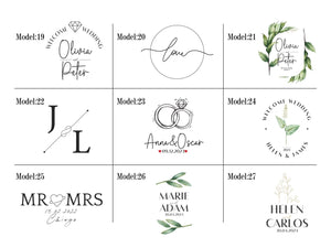 Custom Wedding Clutch Bag – Personalized Bridesmaid Gift Purse & Bridal Party Favor Tote - Pamusan.com