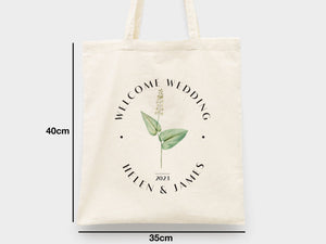 Custom Wedding Welcome Bag, 27 Different Design Wedding Tote, Bridesmaid Gift, Wedding Favors Bags, Bridal Party Bag - Pamusan.com