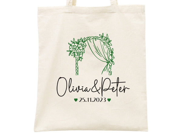 Custom Wedding Welcome Bag - Personalized Bachelorette Party Favor - Bridal Party Gift Bags - Wedding Favors - Pamusan.com