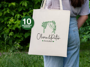 Custom Wedding Welcome Bag - Personalized Bachelorette Party Favor - Bridal Party Gift Bags - Wedding Favors - Pamusan.com