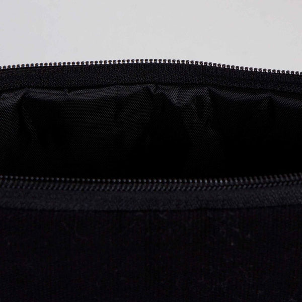 Custom Zippered Clutch Bag – Black – 10" × 7" (25 × 18 cm) - 10 oz - Pamusan.com
