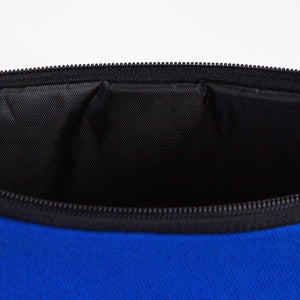 Custom Zippered Clutch Bag – Blue – 10" × 7" (25 × 18 cm) - 10 oz - Pamusan.com