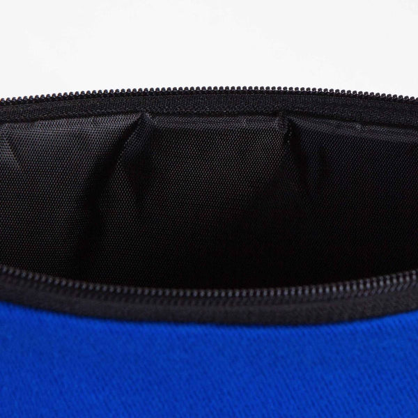 Custom Zippered Clutch Bag – Blue – 10" × 7" (25 × 18 cm) - 10 oz - Pamusan.com