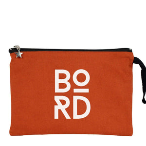 Custom Zippered Clutch Bag – Ceramic – 10" × 7" (25 × 18 cm) - 10 oz - Pamusan.com