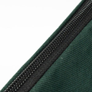 Custom Zippered Clutch Bag – Pine Green – 10" × 7" (25 × 18 cm) - Pamusan.com