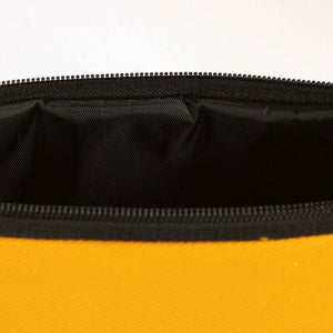 Custom Zippered Clutch Bag – Yellow – 10" × 7" (25 × 18 cm) - 10 oz - Pamusan.com