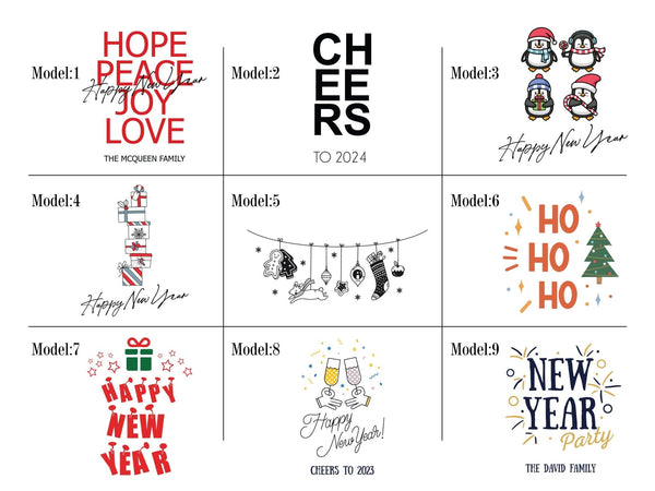 Customizable Happy New Year Tote Bag - Perfect for Your New Year's Parties - Custom Logo and Text Bag - Happy New Year Tote Bag - Pamusan.com