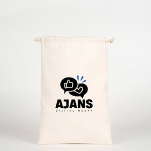 Customizable Laminated 8" x 12" (20 x 30 cm) Cotton Drawstring Pouch - 4 oz - Pamusan.com