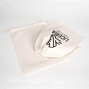 Customizable Laminated Cotton Drawstring Pouch – 12" × 16" (30 × 40 cm), 4 oz - Pamusan.com