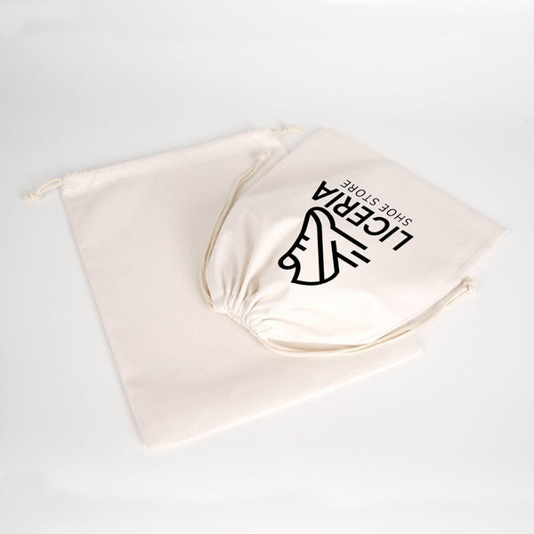 Customizable Laminated Cotton Drawstring Pouch – 12" × 16" (30 × 40 cm), 4 oz - Pamusan.com