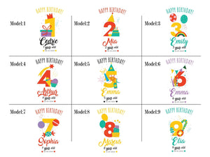 Customized Pouch Bags - Pouch Bags 6"W x 8 "H (15.5cm x 20cm) - Personalized Custom Name Birthday Favor Bags 27 Different Designs - Pamusan.com