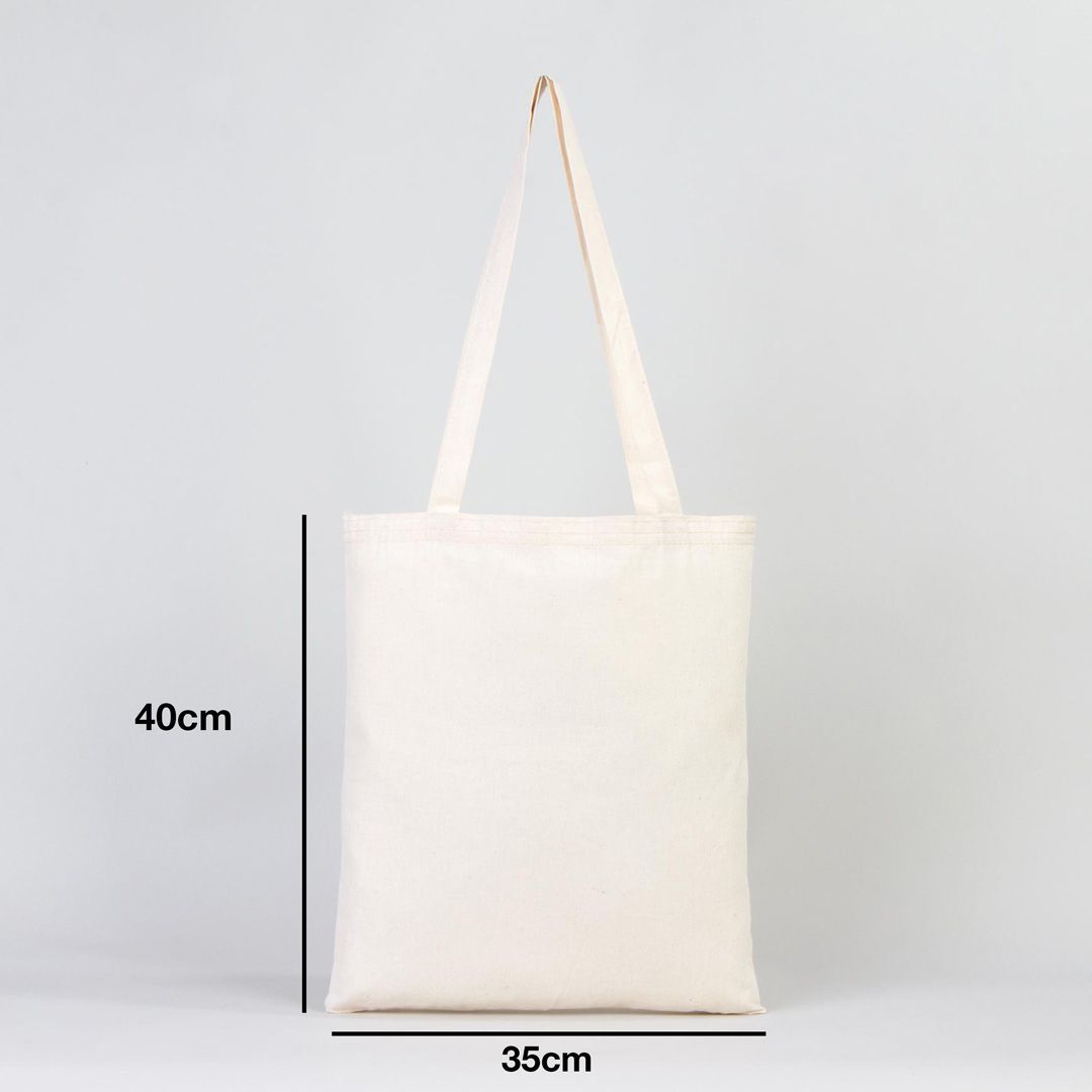 Custom Tote Bag  -  14"W x 16"H  (35x40cm)  -  (Customize)