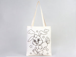 Dinosaur Coloring Bag, 14"W x 16"H (35x40 cm) , NO PENCIL In This Package Coloring For Kids, Rabbit Coloring Activities For Kids - Pamusan.com