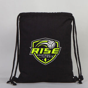 Drawstring Bags / Backpacks Black 14" W x 16" H (35x40 cm) - Customize - Pamusan.com