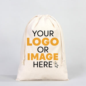 Fabric Pouch 10" W x 14" H (25 cm x 35 cm) -  (Customize)