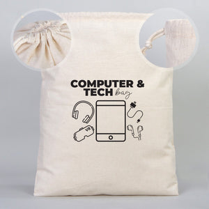 Fabric Pouch  16" W x 20" H (40 cm x 50 cm) -  (Customize)