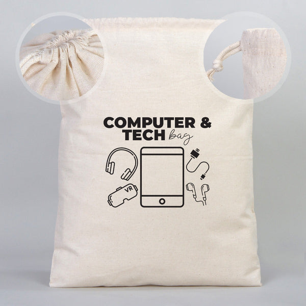 Fabric Pouch  16" W x 20" H (40 cm x 50 cm) -  (Customize)