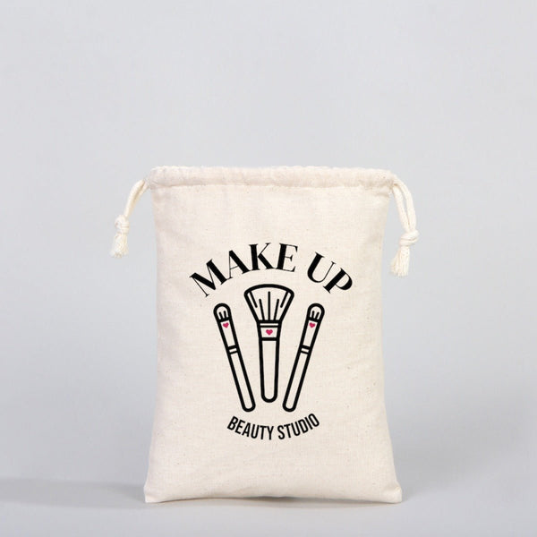 Fabric Pouch 6" W x 8" H (15.5 cm x 20 cm) - (Customize) - Pamusan.com