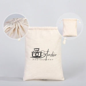 Fabric Pouch 6" W x 8" H (15.5 cm x 20 cm) - (Customize) - Pamusan.com
