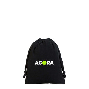 Fabric Pouch 6" W x 8" H – Black (customizable) - Pamusan.com