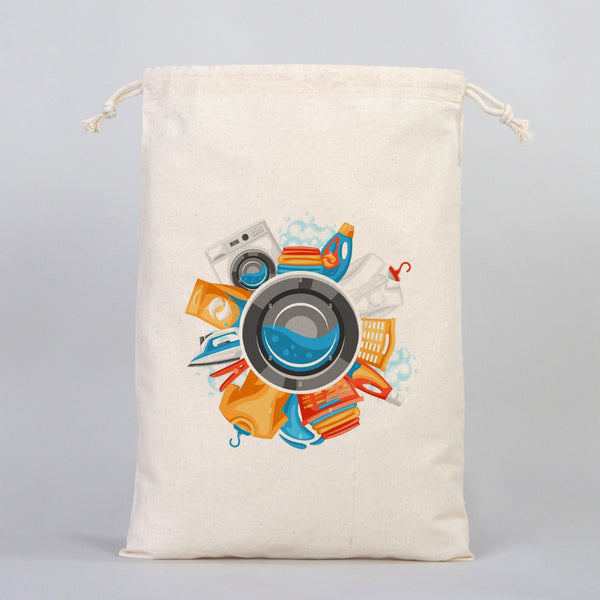Fabric Pouch 12" W x 16" H (30 cm x 40 cm) -  (Customize)