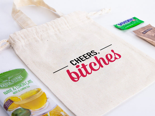 Organic Cotton Favor Bag - Eco-Friendly Birthday Gift Bag - Pamusan.com