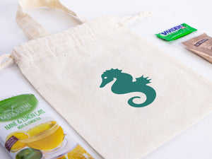 Favor Bag, Birthday Bag  - Reusable Bags, Organic Cotton Gİft Bags, Party, Event Bags — alternate view | Pamusan