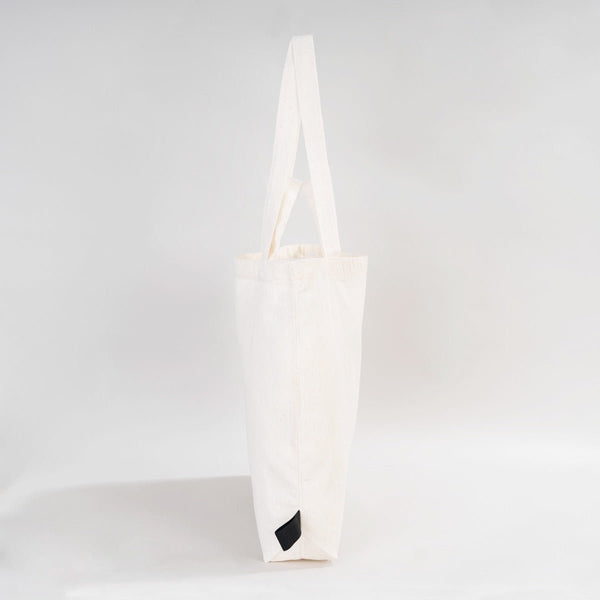 Foldable Cotton Shopping Tote Bag – 19" × 16" × 4" (48 × 41 × 10 cm) – 4 oz - Pamusan.com