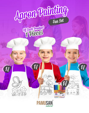 Fun Apron Painting Kit - Pamusan.com
