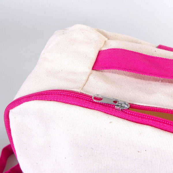 Fuschia VIP Canvas Backpack – 10" × 13" (25 × 32 cm), 10 oz - Pamusan.com