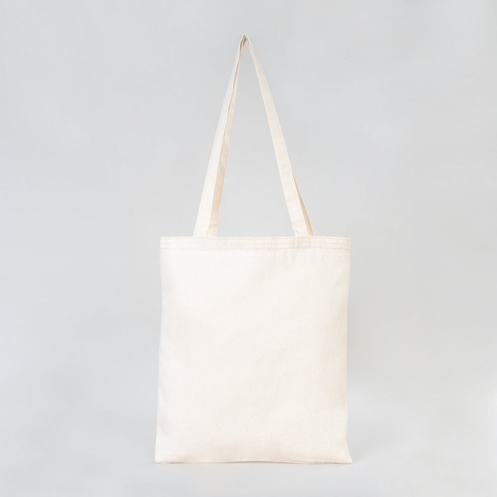 Raw Cotton Tote Bag – Blank Gabardine Fabric, 14x16 inch, Durable & Eco-Friendly