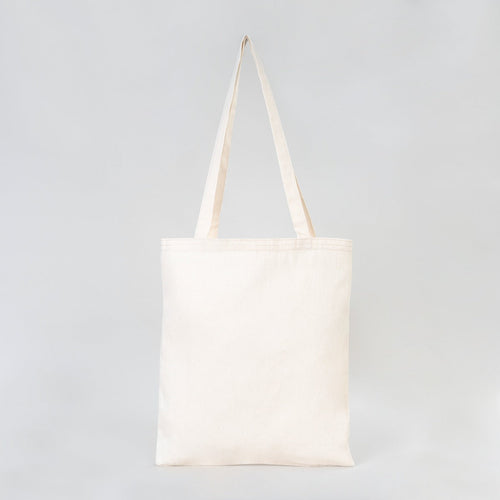 Raw Cotton Tote Bag – Blank Gabardine Fabric, 14x16 inch, Durable & Eco-Friendly