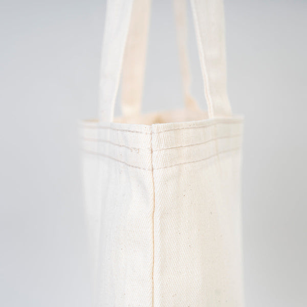 Raw Cotton Tote Bag – Blank Gabardine Fabric, 14x16 inch, Durable & Eco-Friendly