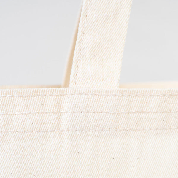 Raw Cotton Tote Bag – Blank Gabardine Fabric, 14x16 inch, Durable & Eco-Friendly