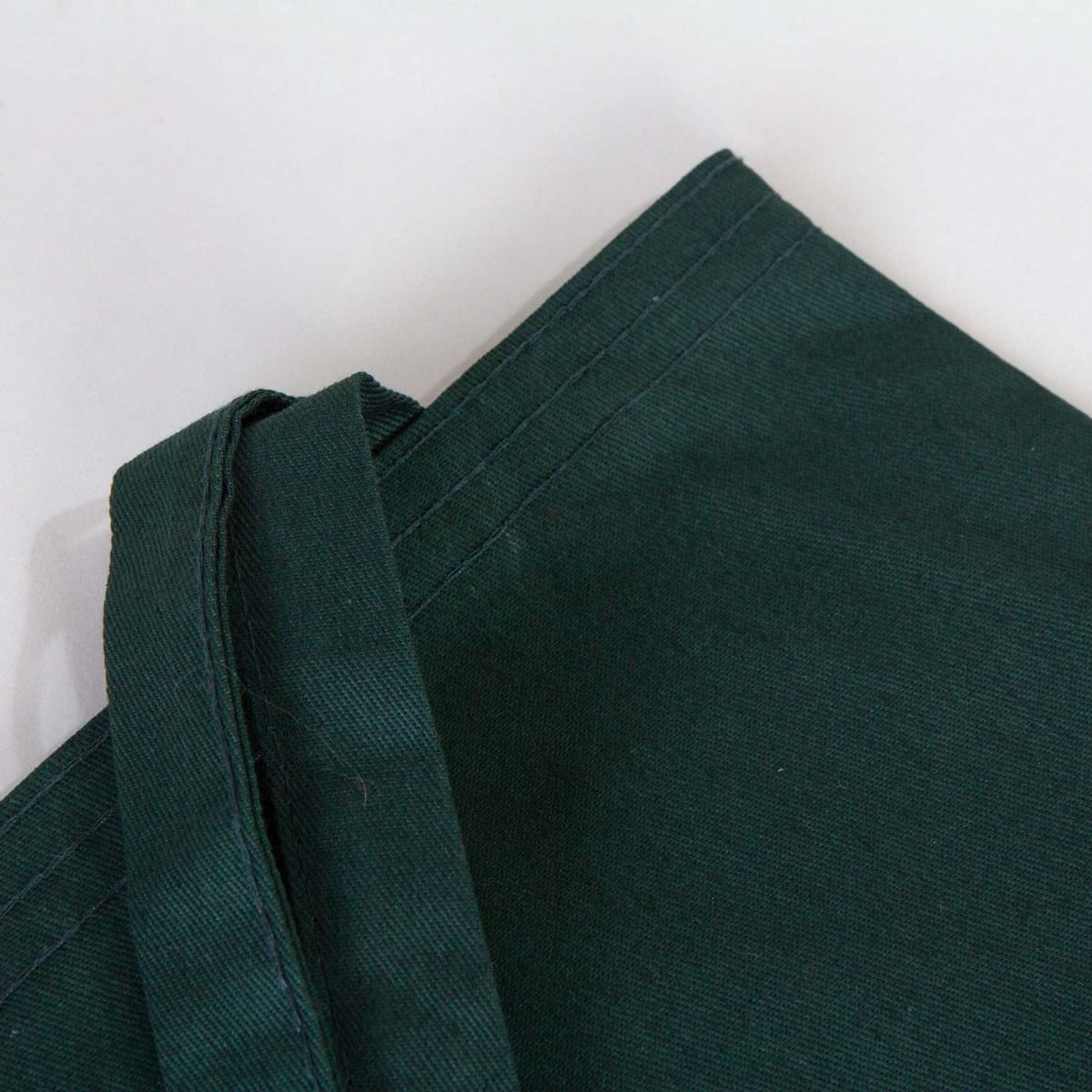 Gabardine Tote Bag Green 14" W x 16" H (35 cm x 40 cm) -  (Customize)