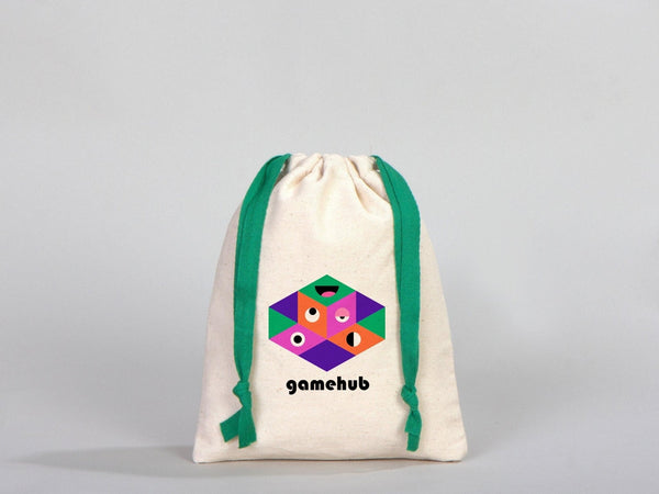 Green Drawstring Pouches 6"W x 8"H (15.5 cm x 20 cm), Great For Packing And Wrapping, Organic Cotton Pouch Bag, Bridal Shower Bag, Custom Bag - Pamusan.com