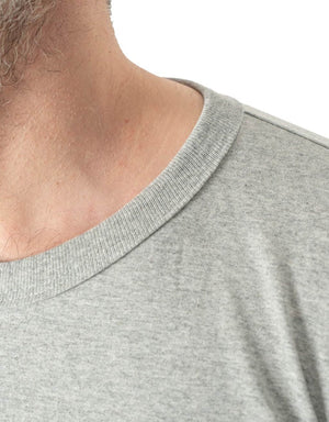 Print Promotional T-shirt Gray Color