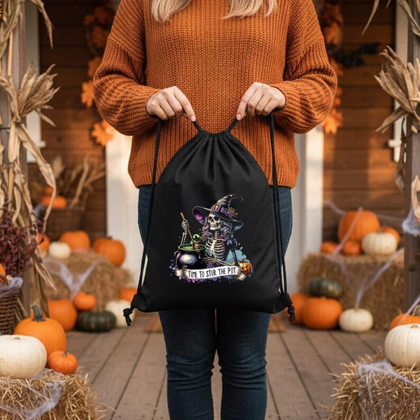 Halloween Drawstring Candy Bags – Custom Trick or Treat Bags with 12 Designs - Pamusan.com
