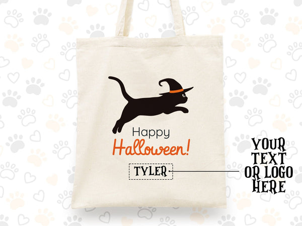 Halloween Gift Bags with Pumpkin, Candy Tote Bag, Personalized Halloween Purse, Kids Candy Bags İdea - Pamusan.com