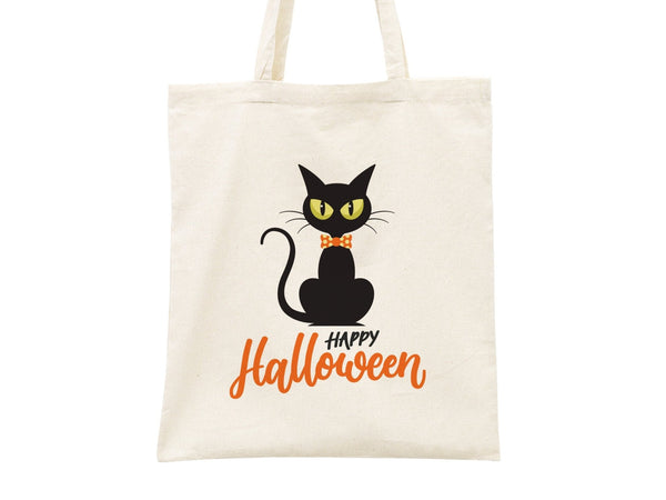Halloween Gift Bags with Pumpkin, Candy Tote Bag, Personalized Halloween Purse, Kids Candy Bags İdea - Pamusan.com