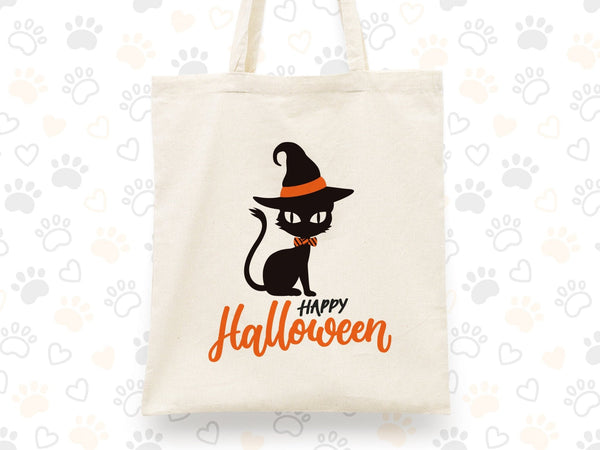 Halloween Gift Bags with Pumpkin, Candy Tote Bag, Personalized Halloween Purse, Kids Candy Bags İdea - Pamusan.com