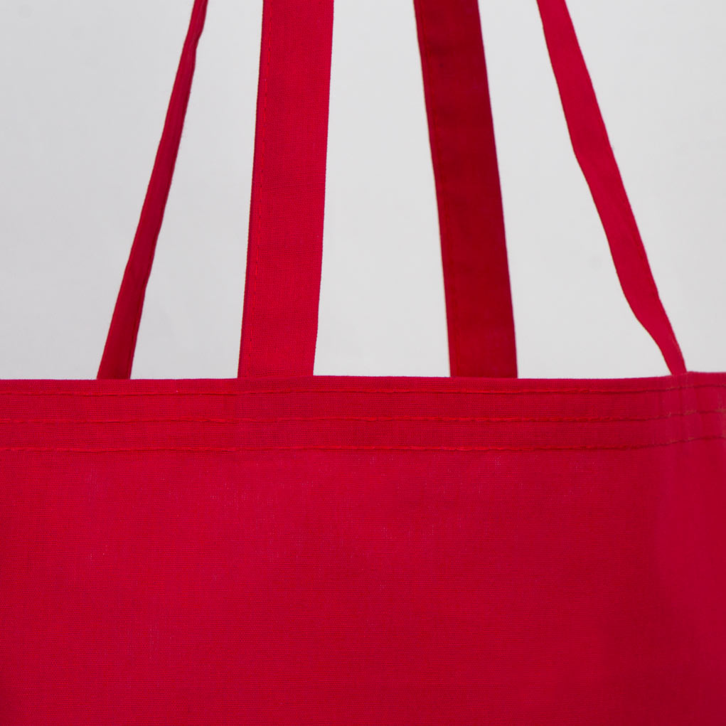 Red Tote Bag 14"W x 16"H (35x40cm)