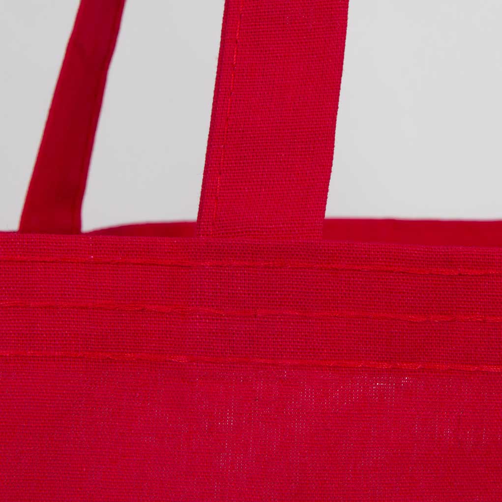 Red Tote Bag 14"W x 16"H (35x40cm)