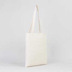 Cotton Tote Bag – 14"W x 16"H Blank Natural Canvas Bag