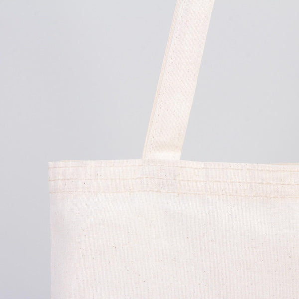Cotton Tote Bag – 14"W x 16"H Blank Natural Canvas Bag