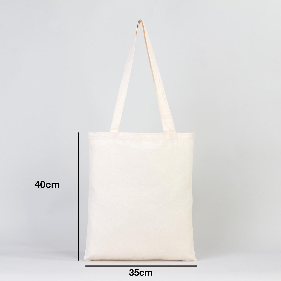 Economic Cotton Tote Bag 5oz  - 14"W x 16"H (35 cm x 40 cm)